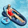 Aqua Leisure Ultimate 2-in-1 Lounge &amp; Caddy - Hibiscus Flip