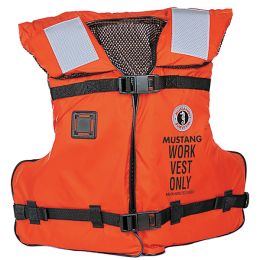 Mustang Type III/V Work Vest - Orange - Adult Universal