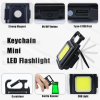 1pc LED Keychain Light; USB Rechargeable Bright Flashlight With Bottle Opener; Torch For Walking Camping Hiking Fishing