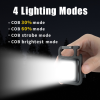 1pc LED Keychain Light; USB Rechargeable Bright Flashlight With Bottle Opener; Torch For Walking Camping Hiking Fishing