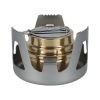 1pc Mini Portable Outdoor Picnic Alcohol Stove Alcohol For Backpacking; Lightweight Brass Spirit Burner With Aluminium Stand For Camping Hiking