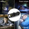 Mini Rechargeable LED Flashlight Use XPE + COB lamp beads 100 meters lighting distance Used for adventure; camping; etc.