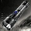 USB Chargeable Strong Light Handheld Flashlight;  Suitable For Camping Backpacking Hiking