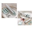 Portable Stainless Steel Flatware Spoon Chopsticks Tableware Set [F]