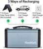 300W Solar Generator; 60000mAh Portable Power Station Camping Potable Generator; CPAP Battery Recharged by Solar Panel/Wall Outlet/Car; 110V AC Out/DC