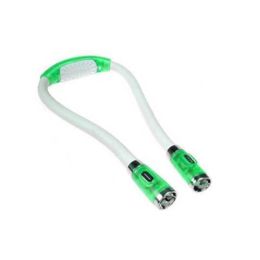 Flexible Handsfree LED Neck Light Book Reading Lamp Night Flashlight Camping Light MAZI888 (Emitting Color: Green)