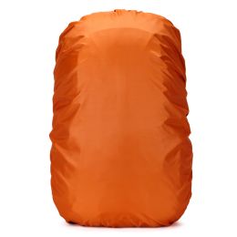 Waterproof Backpack Rain Cover Upgraded Triple Waterproofing With Adjustable Anti Slip Buckle Strap; Wear-Resisting And Durable; For Outdoor; Hiking; (Color: Orange, size: M)