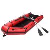 Free shipping Camping Survivals 7.5ft PVC 180kg Water Adult Assault Boat Off  YJ