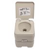 5 Gallon Portable Toilet, Flush Potty, Travel Camping Outdoor XH