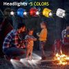 2pcs IPX5 Waterproof Shoe Headlamps; 2 LED Lamps; For Clogs; Walking Dogs; Lasting For 72 Hours; For Adults And Children; Outdoor Camping Accessories