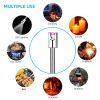 Lighter Electric Lighter Rechargeable Arc USB Candle Lighters With LED Battery Display; Flexible Neck Windproof Flameless Plasma Long Lighters For Can