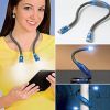 Flexible Handsfree LED Neck Light Book Reading Lamp Night Flashlight Camping Light MAZI888